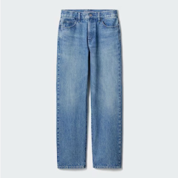 Uniqlo x JW Anderson • Straight Leg Jeans • Blue Women’s 26x31 👖✨ - Picture 1 of 6